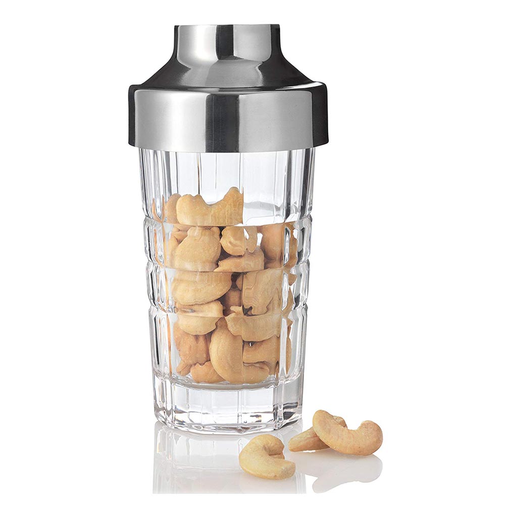 Leonardo Glass Snack Dispenser with Stainless Steel Lid Spiritii