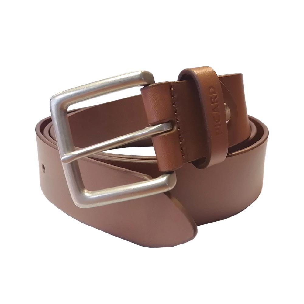 Picard 1094 Leather Belt - Cognac