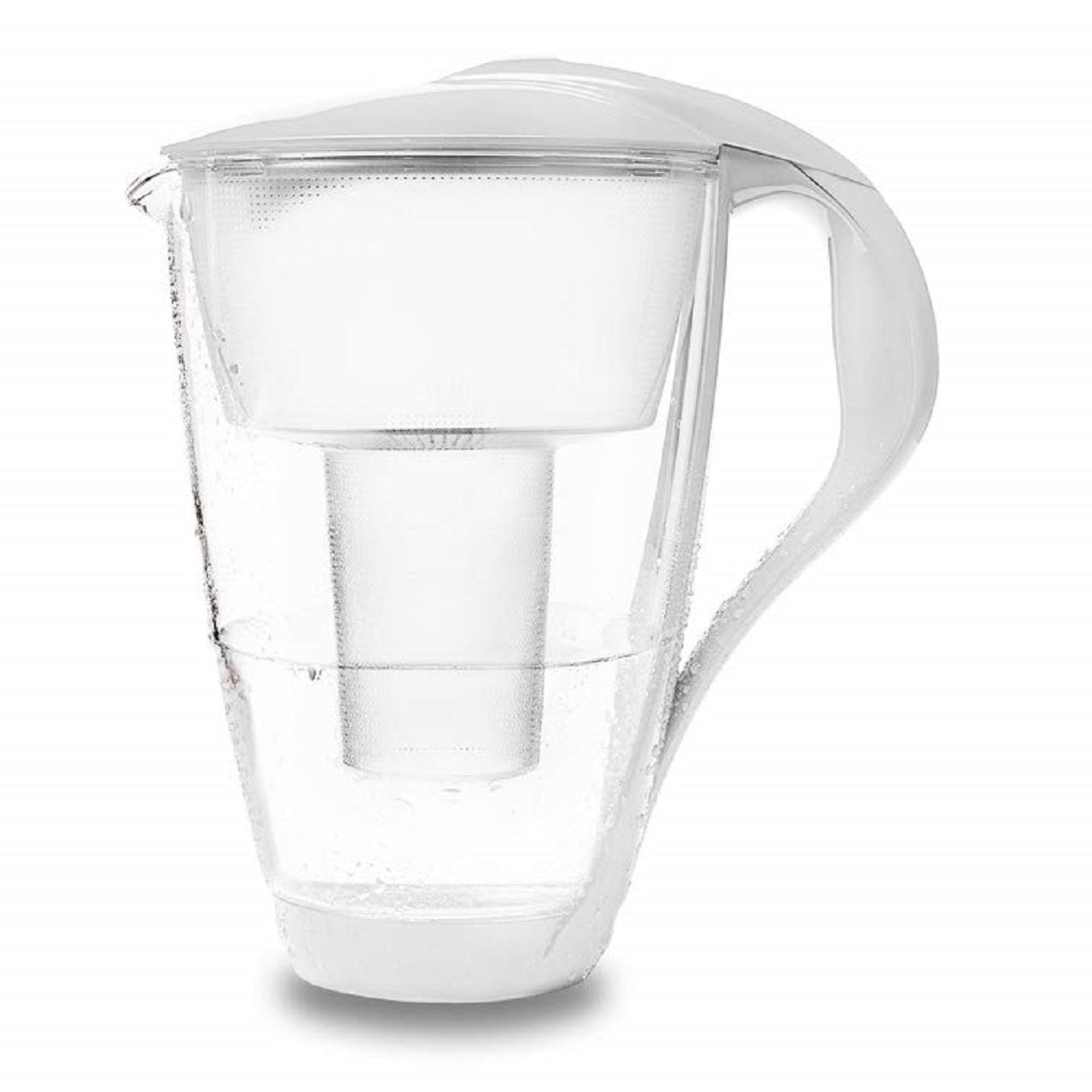 Demo - PearlCo Water Filter Jug Glass LED CLASSIC 2 Litre - White