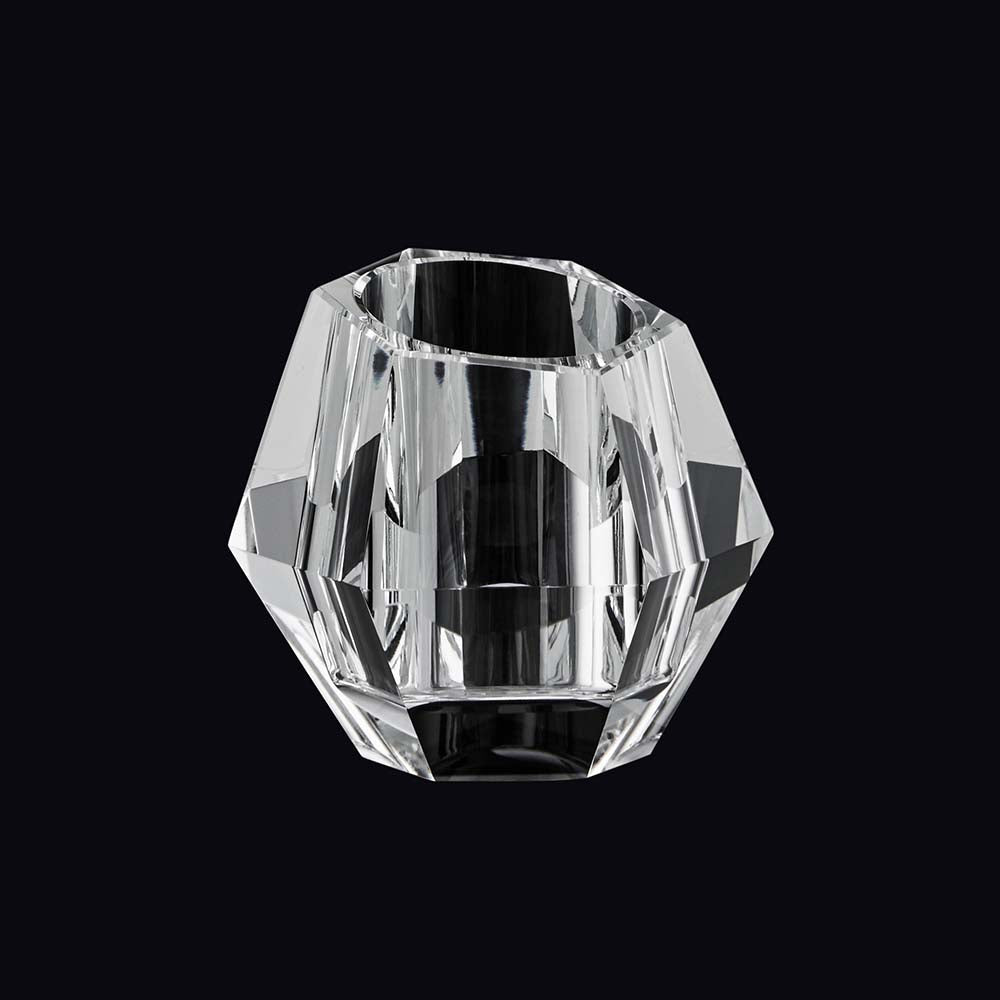 Vagnbys Diamond Tea Light Holder - Crystal