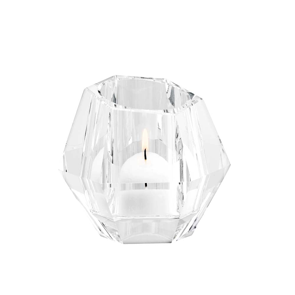 Vagnbys Diamond Tea Light Holder - Crystal