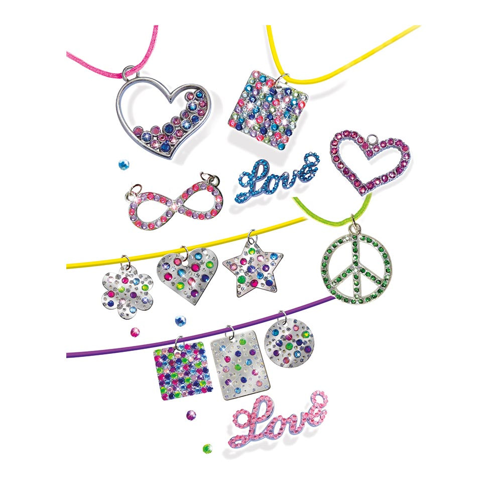 Lena Arts & Crafts: Metal and Crystal Gems Jewellery Design Set