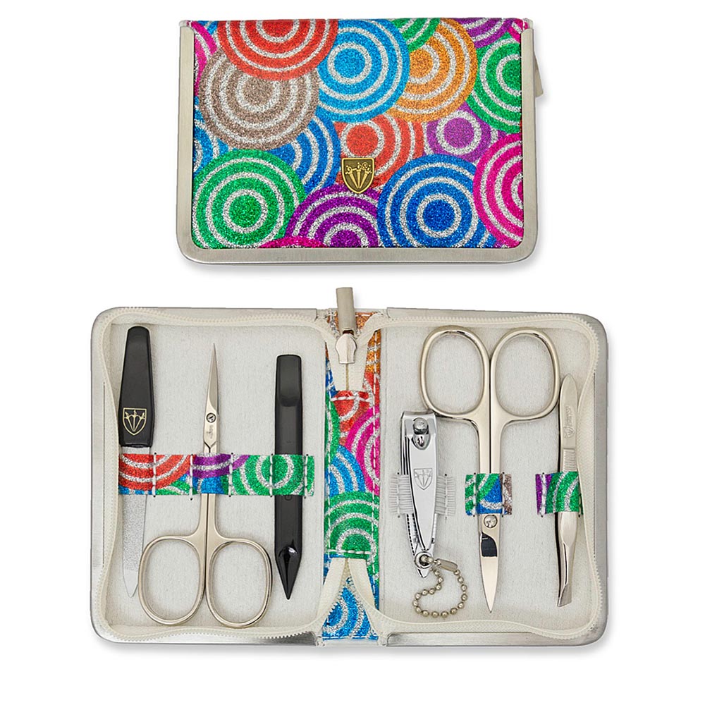 Kellermann Manicure Set Coloured Circles, Fashion Material