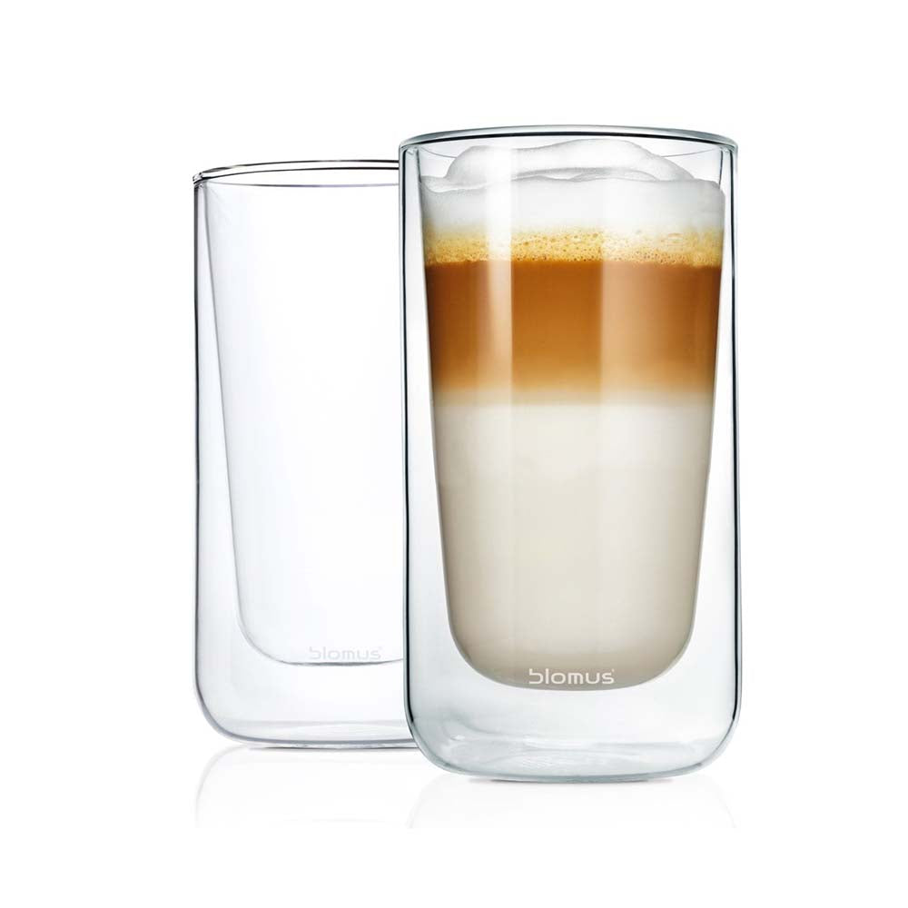 Blomus Nero Set 2 insulated Latte Macchiato / Tea Glasses