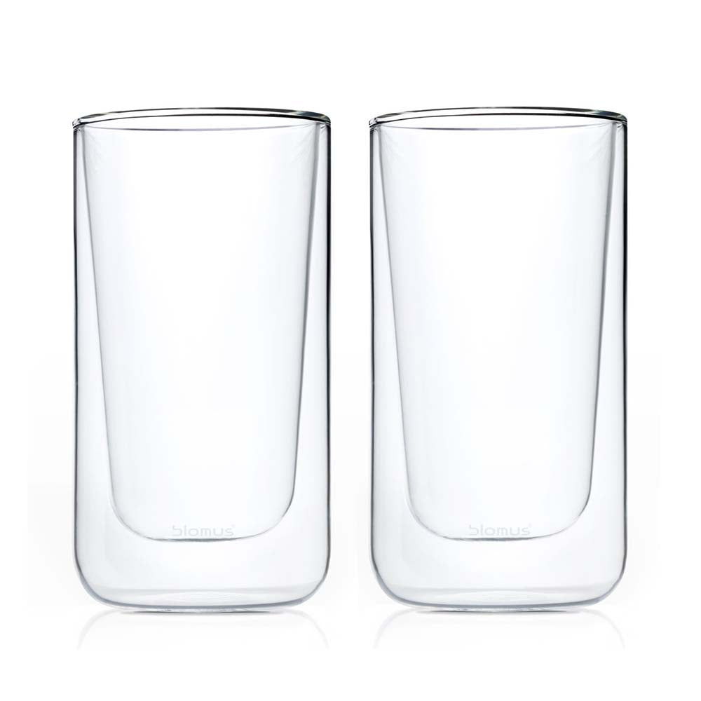 Blomus Nero Set 2 insulated Latte Macchiato / Tea Glasses