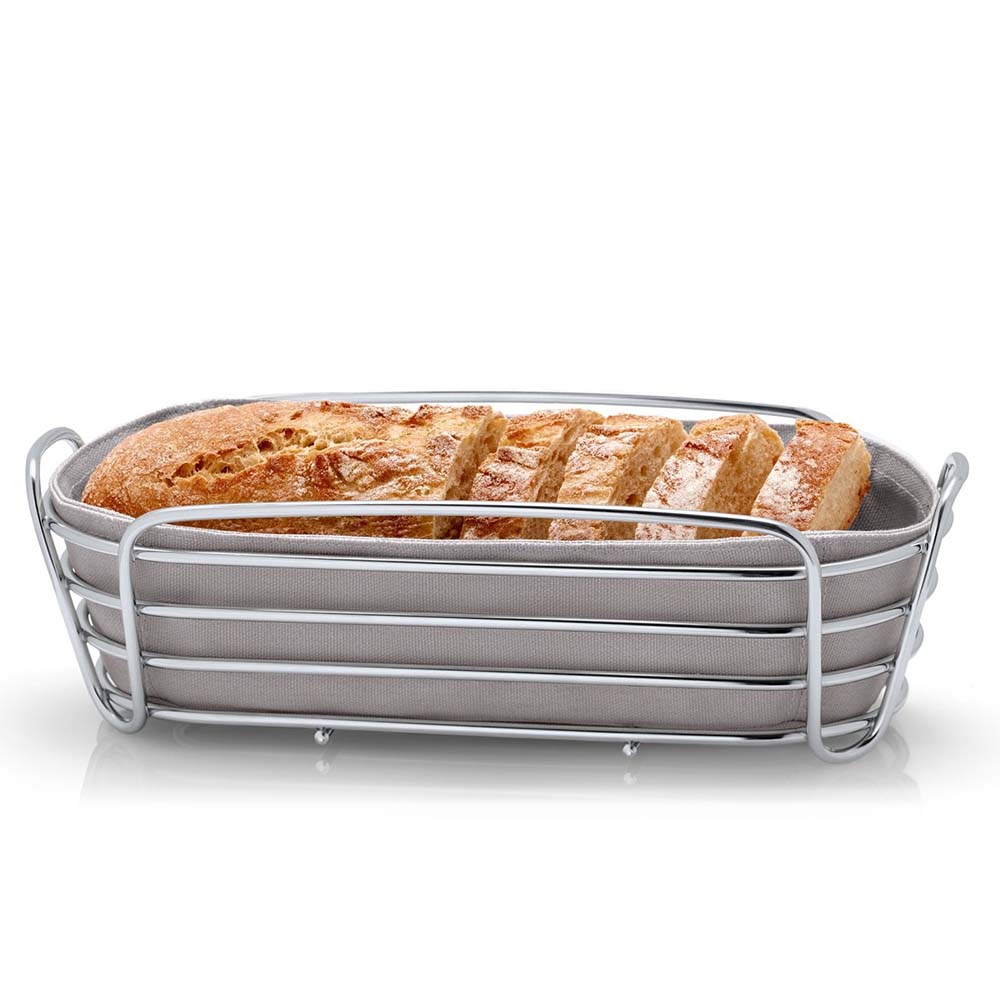 Blomus Bread Basket Square Long - Taupe