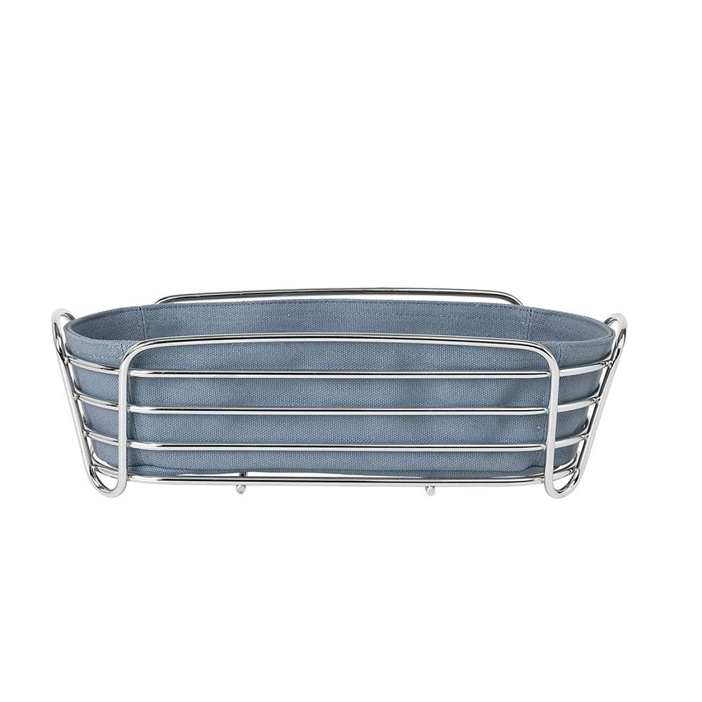 Blomus Bread Basket Square Long - Flint Stone