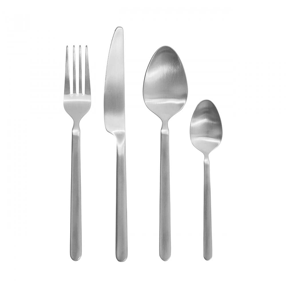 Blomus Cutlery Set in Matt Stainless Steel Stella - 16 Pieces