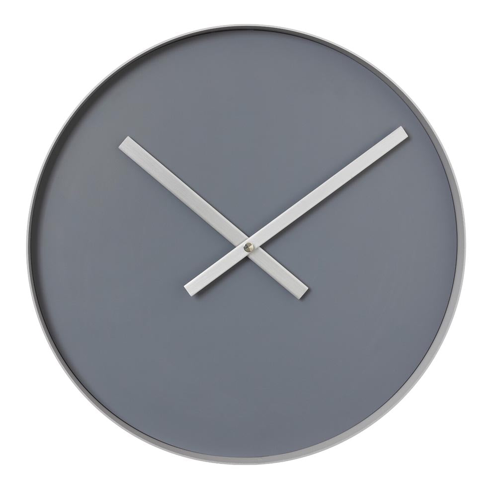 Blomus RIM Wall Clock 40cm - Ashes of Roses & Steel Grey