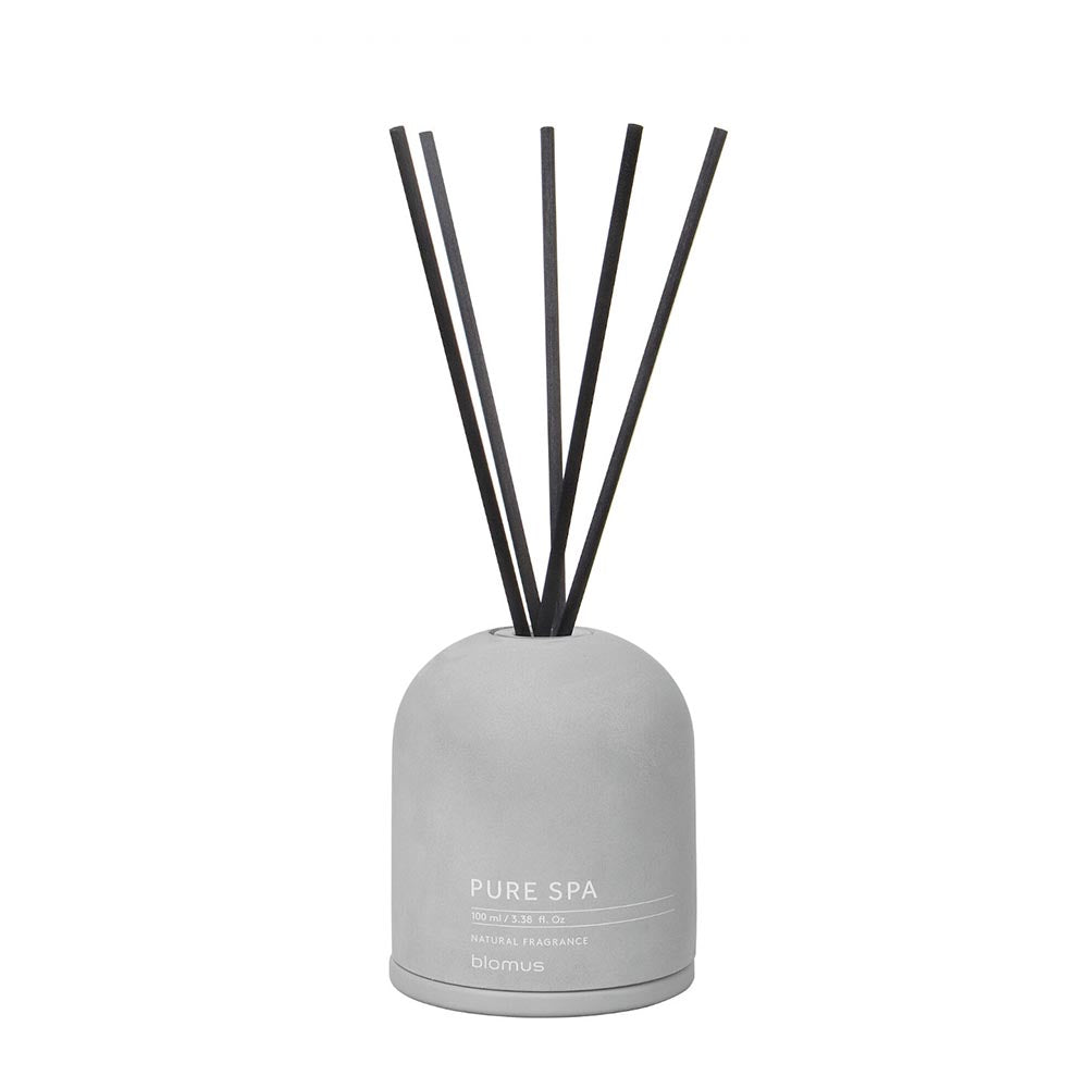 Blomus FRAGA Room Diffuser - Sandalwood & Myrrh Scent in Light Grey Container 100ml