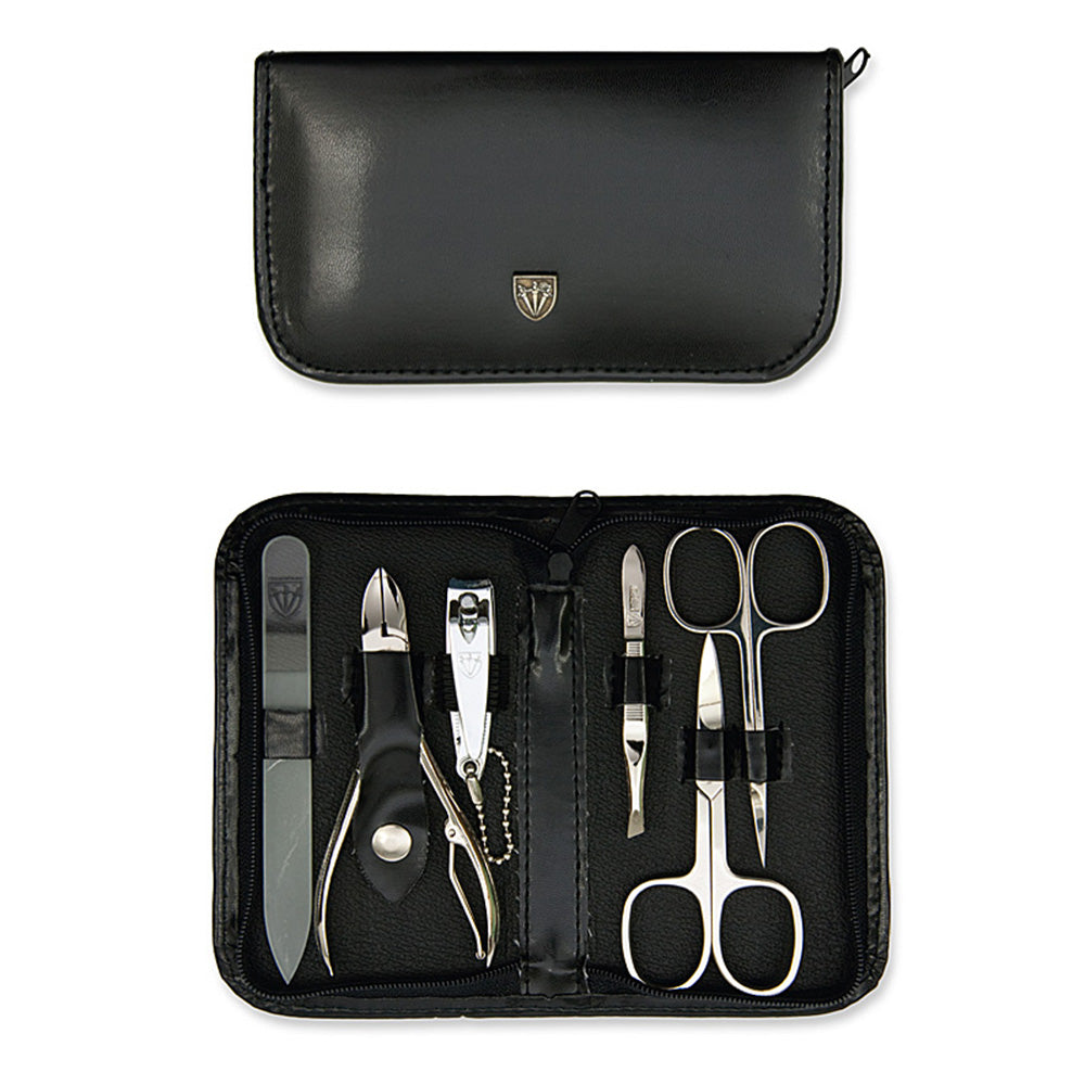 Kellermann 3 Swords Manicure Set 3 - Black 7832 PN