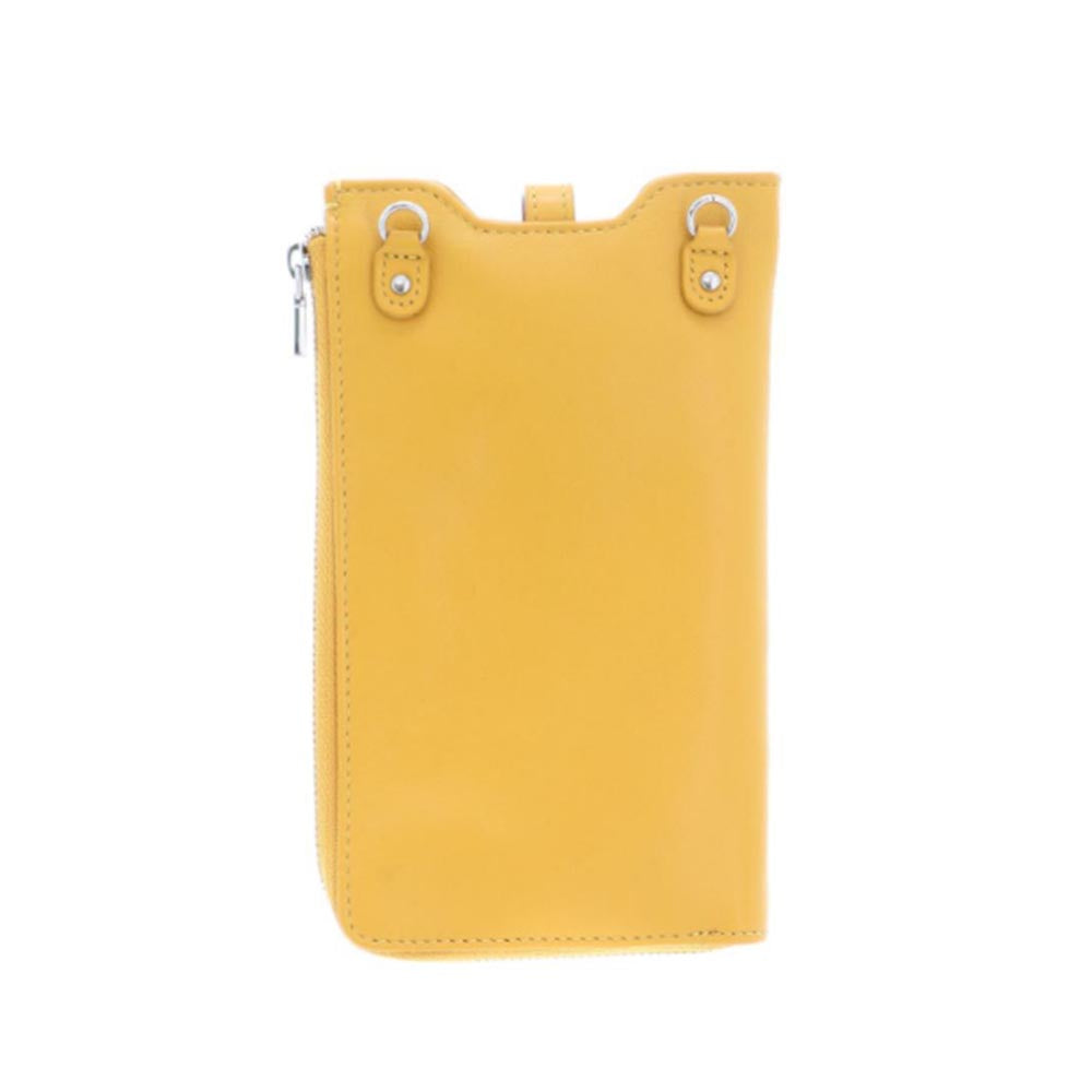 Picard BINGO Phone Pouch Wallet with Shoulder Strap Leather - Buttercup Yellow