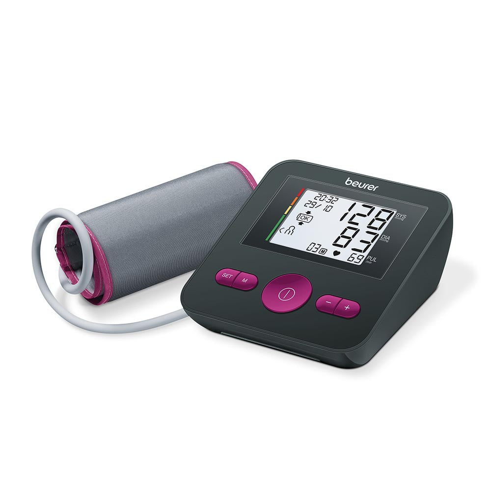 Demo - Beurer BM 27 Blood Pressure Monitor - Limited Edition Black & Purple