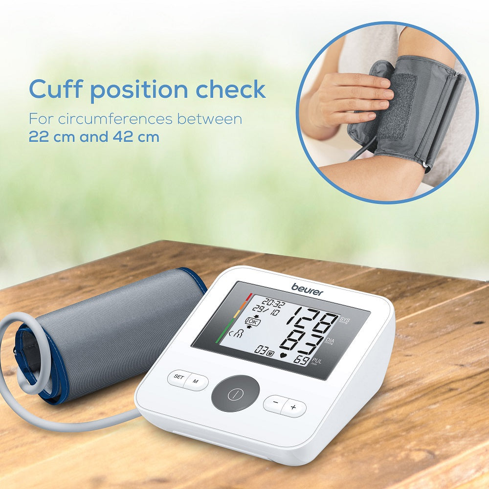 Demo - Beurer Upper Arm Blood Pressure Monitor with Arrhythmia Detection BM 27