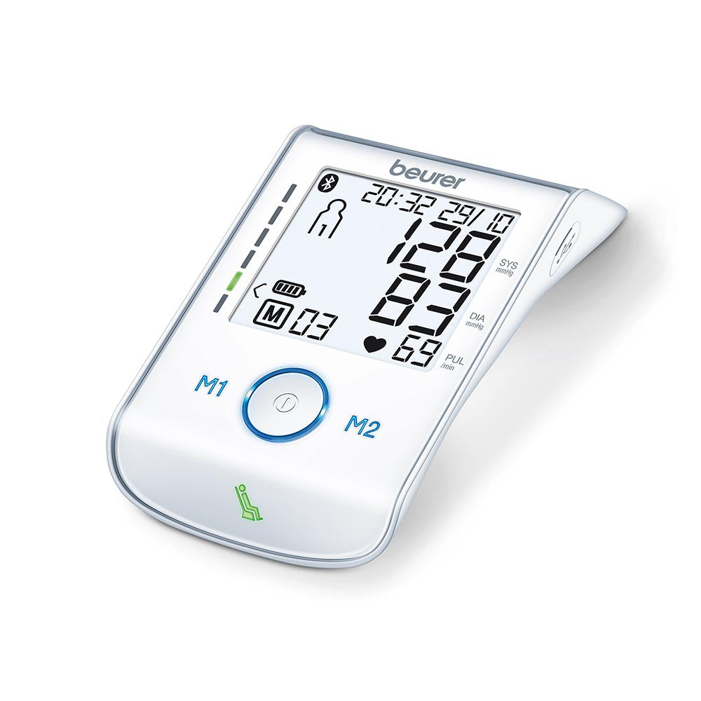 Beurer Upper Arm Blood Pressure Monitor BM 85 Bluetooth® - Rechargeable