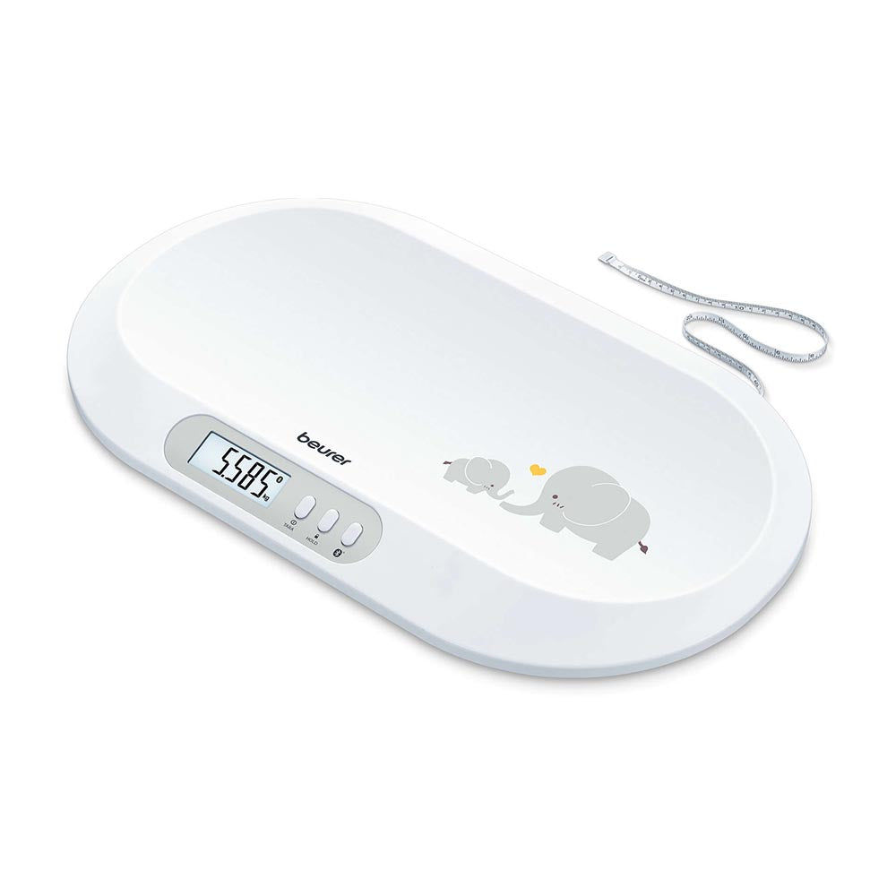 Demo - Beurer Bluetooth Baby Scale BY 90 with Integrated tape measure