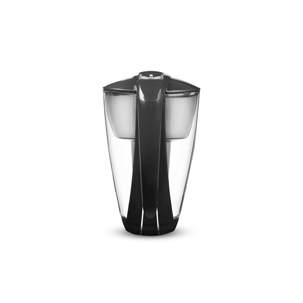 PearlCo Glass Water Filter Jug - Black