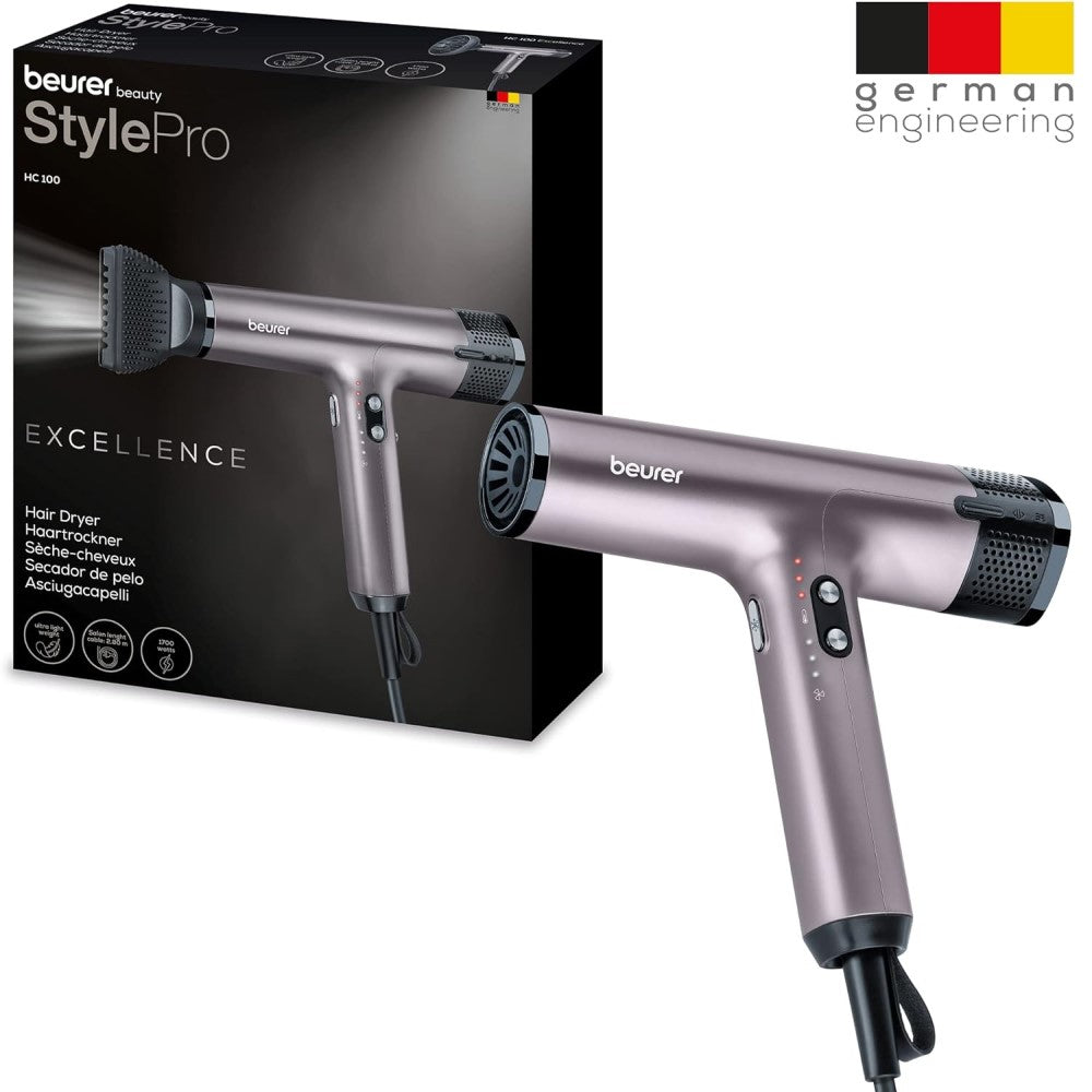 Demo - Beurer Salon Professional Sonic Power Hair Dryer HC 100 - 2.8m Cord