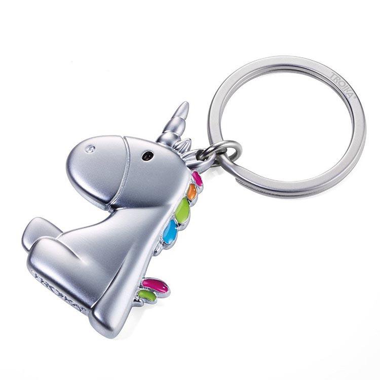 TROIKA Unicorn Charm Keyring