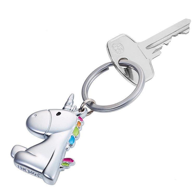 TROIKA Unicorn Charm Keyring