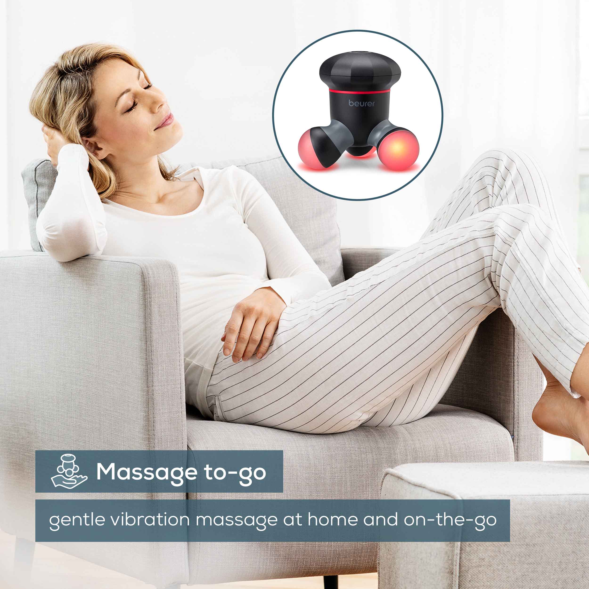 Demo - MG 18 Beurer Mini Massager: for Back, Neck, Arms & Legs