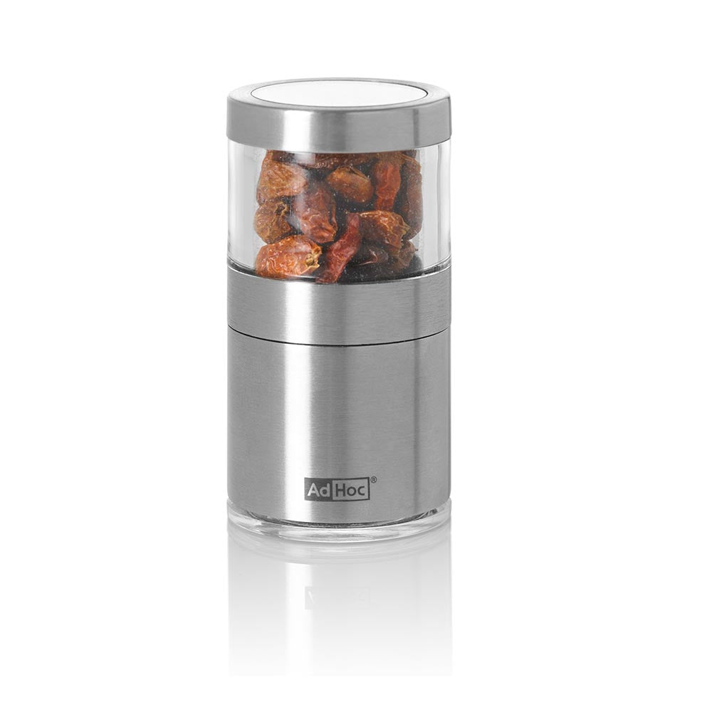 AdHoc Mini Chilli, Herb and Spice Seed Grinder German Brand - VOYAGE