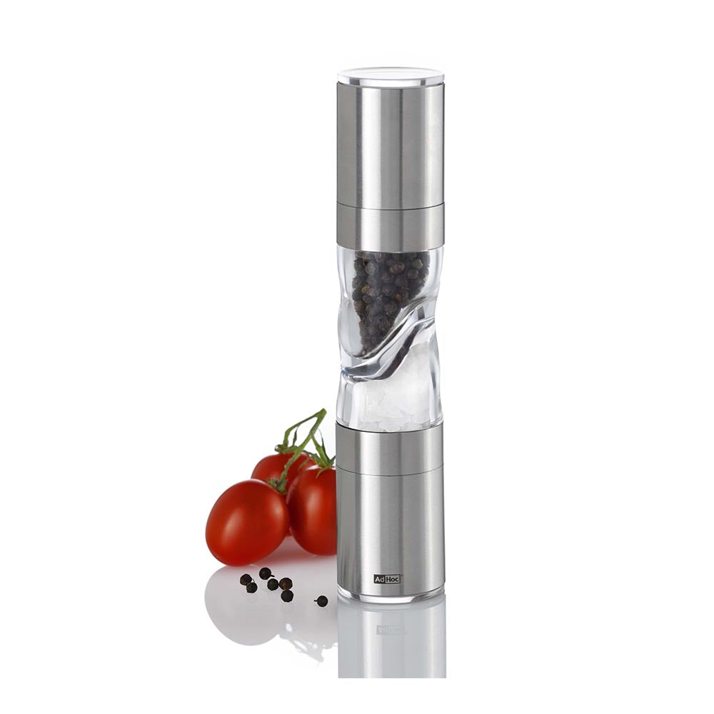 AdHoc 2in1 Salt & Pepper Grinder German Brand - Duomill Pure large