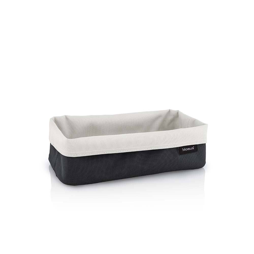 Blomus Ara Large Reversible Storage Basket - Sand & Anthracite