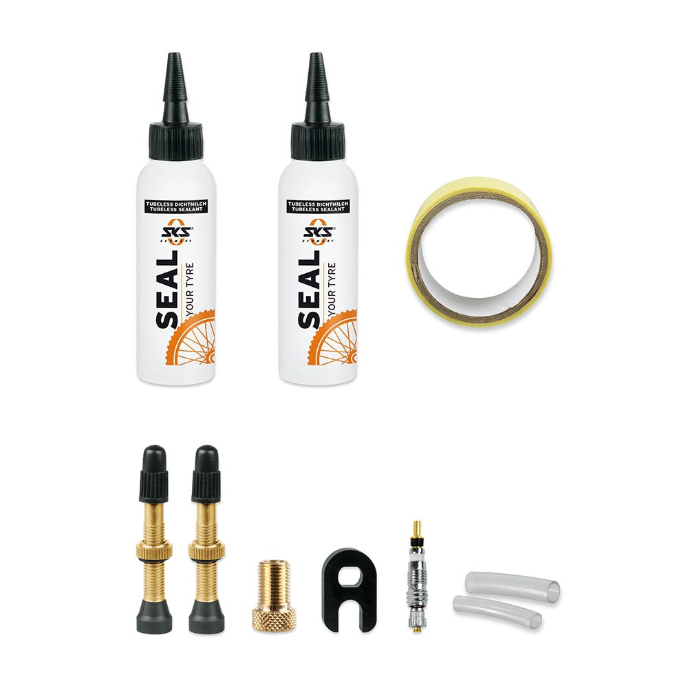 SKS Tubeless Tyre Kit including SEAL YOUR TYRE - TUBELESS KIT 29mm