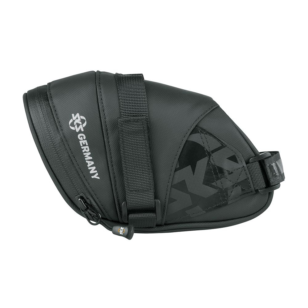 SKS Saddle Bag with Hook & Loop Fastener EXPLORER STRAPS 800 Black