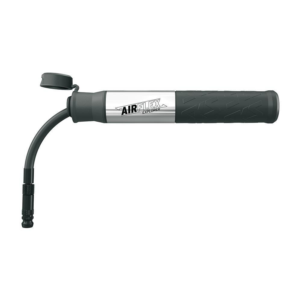 SKS Mini Bike Pump Lightweight AIRFLEX EXPLORER SILVER