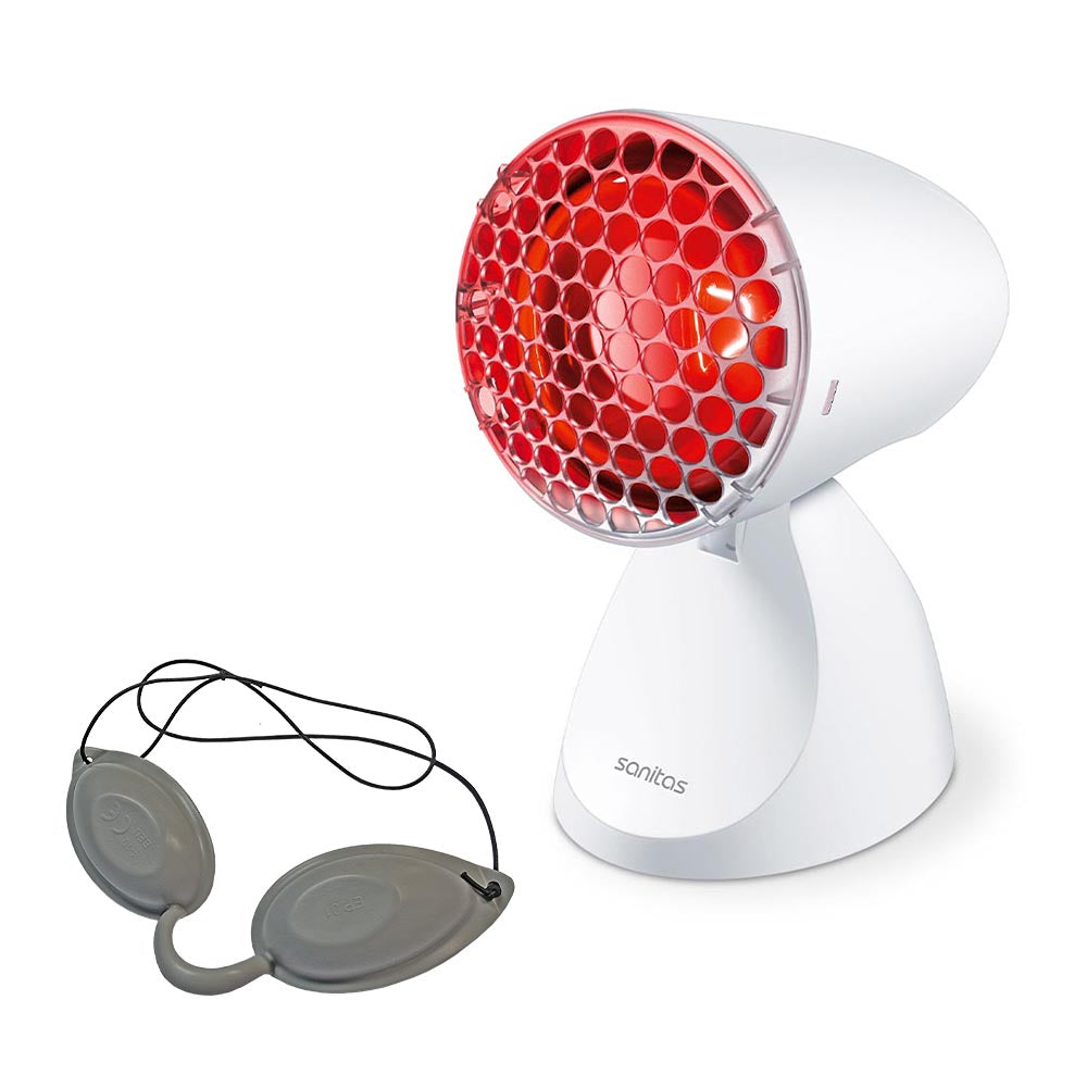 Demo - Sanitas SIL 06 Infrared Lamp 100W With Protective Grid & GogglesDemo - Sanitas SIL 06 Infrared Lamp 100W With Protective Grid & Goggles