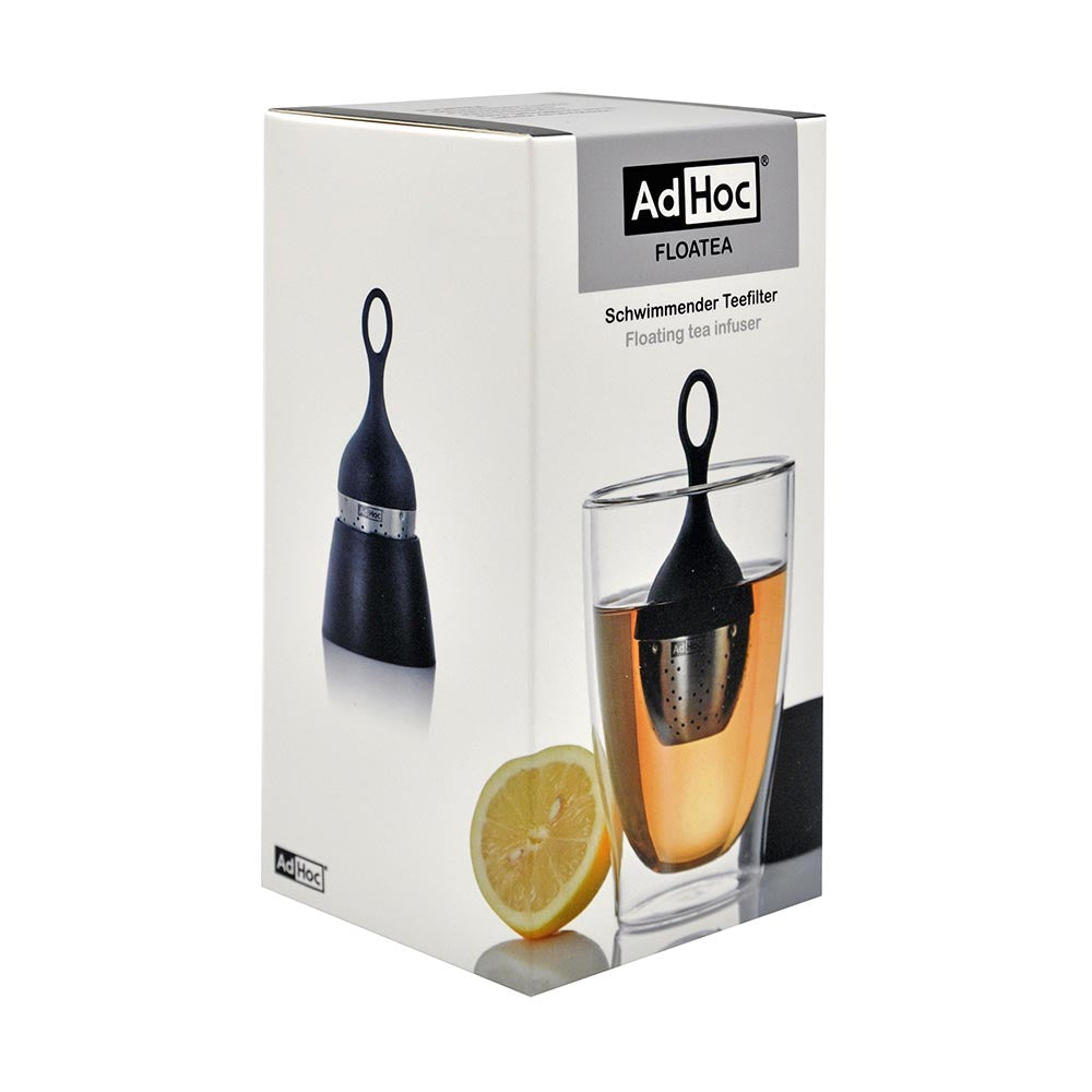 AdHoc Floating Tea Infuser - FLOATEA Black