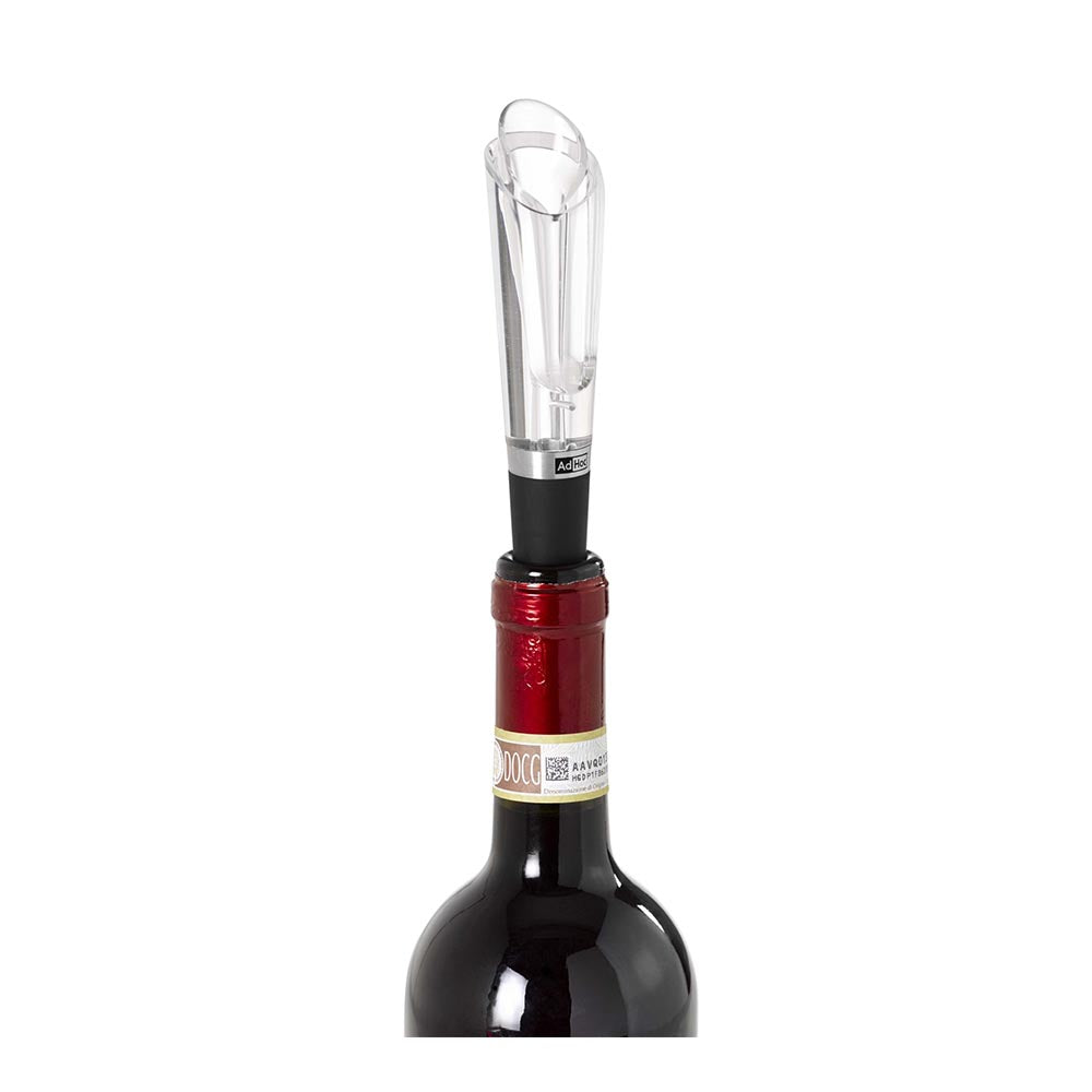 AdHoc Wine Aerator and Pourer with Storage Drip Stand - AIROVIN