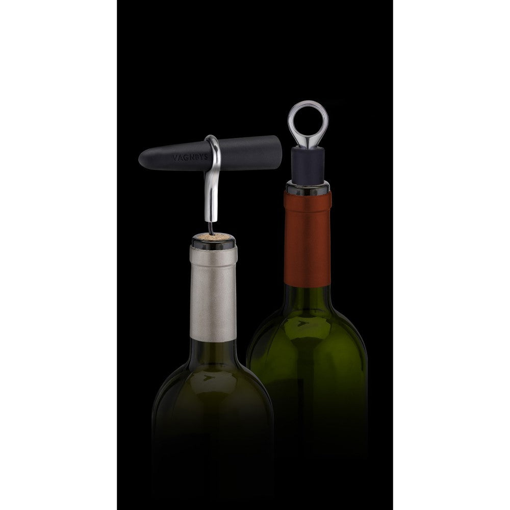 VAGNBYS Barware Tool Set: 2-in-1 Corkscrew & Wine Stopper & 1x Foil Cutter