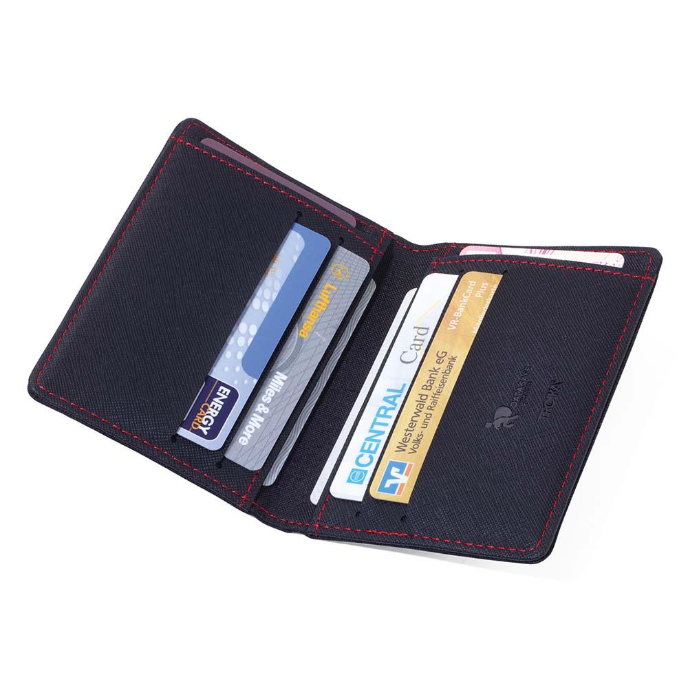 TROIKA Credit Card Case with RFID CARD SAVER 8.0 - 8 Cards