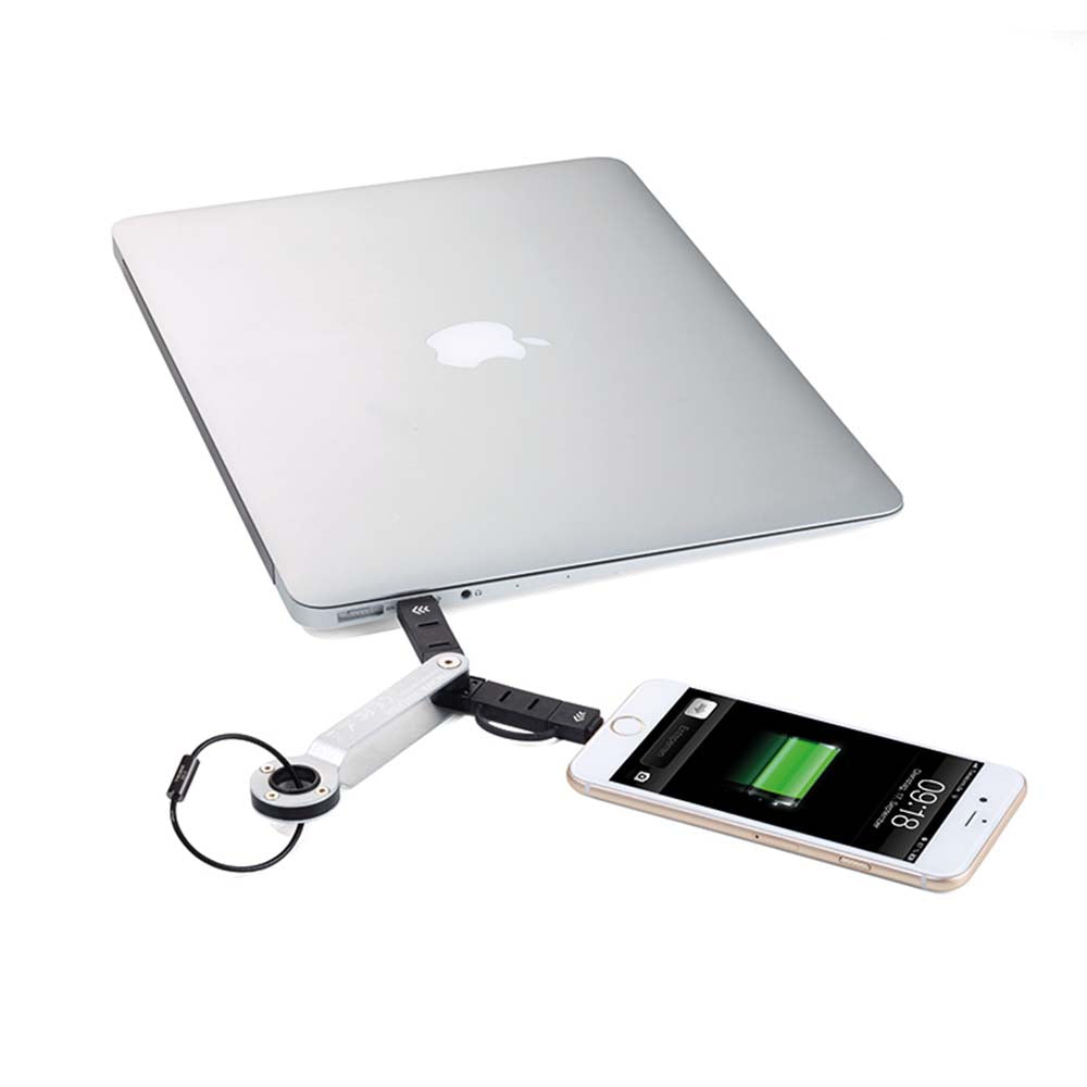 Troika Walker USB Charging and Data Transfer Cable - Black