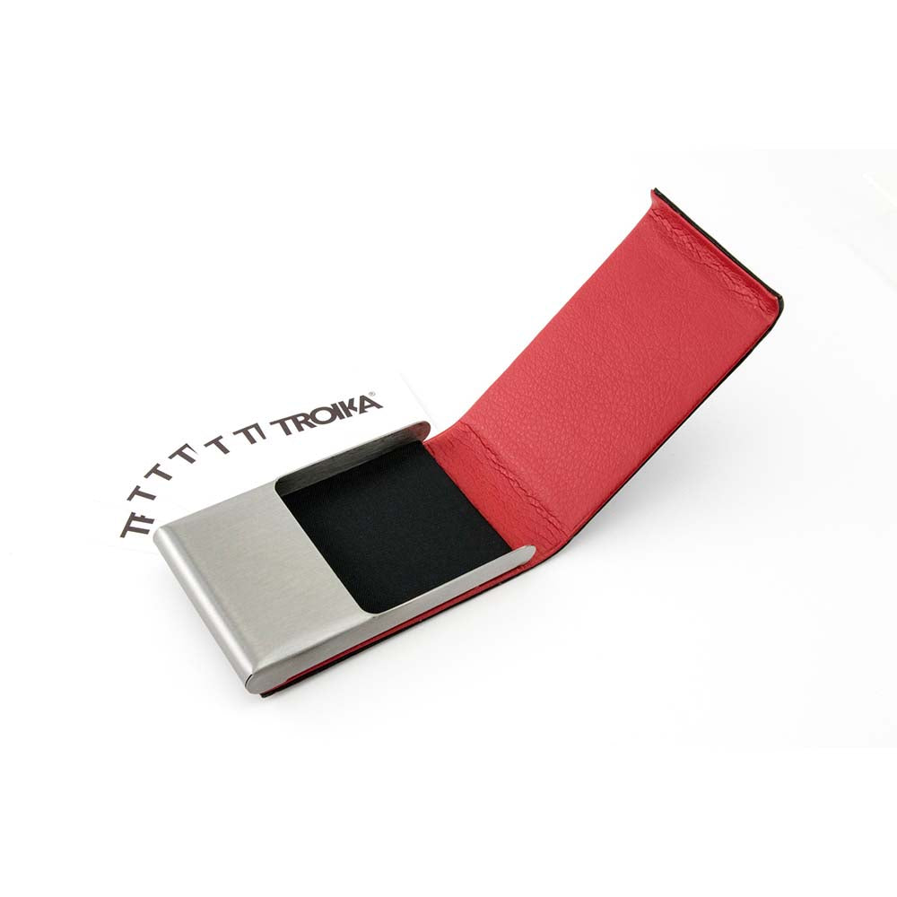 Demo - TROIKA Business Card Case Red Pepper