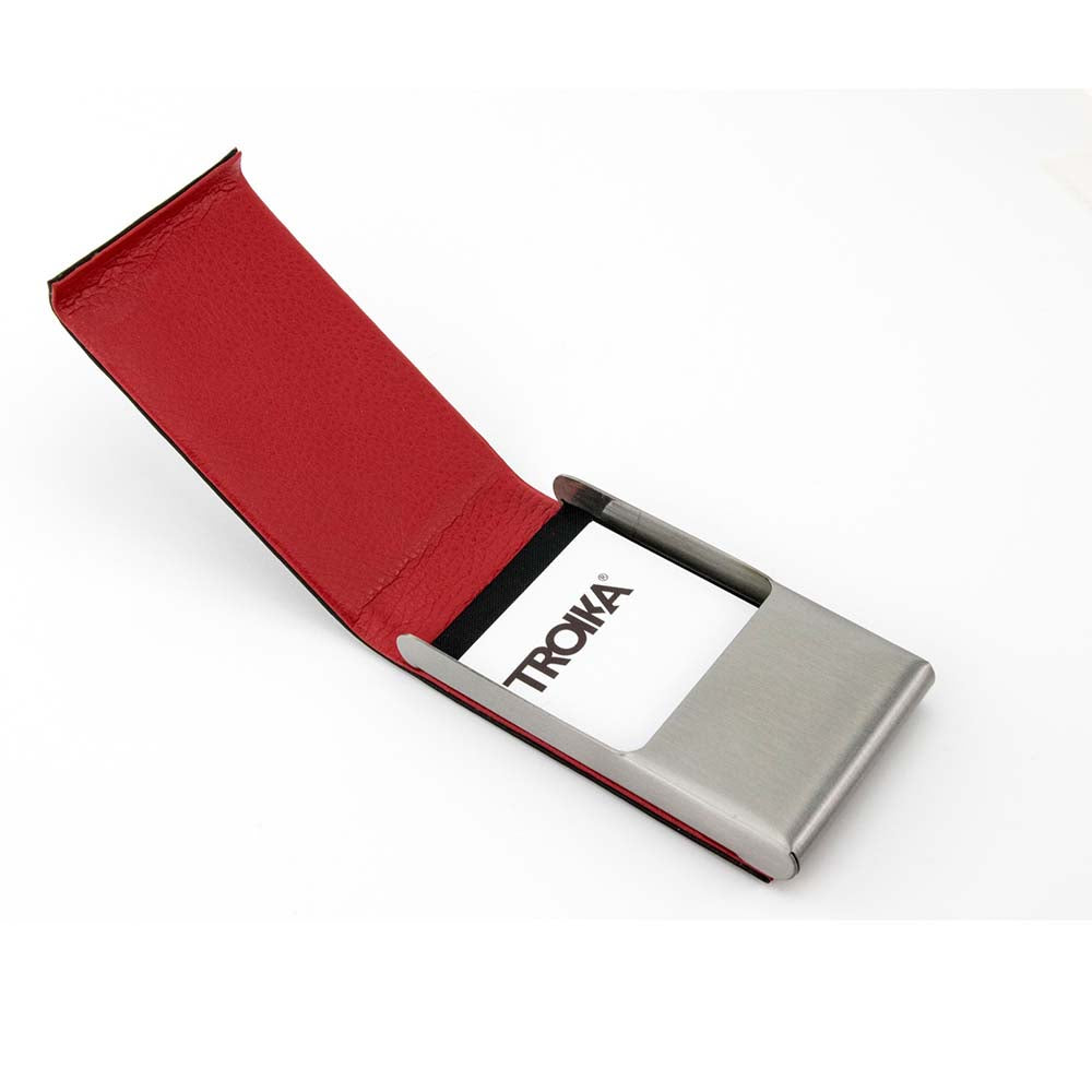 Demo - TROIKA Business Card Case Red Pepper