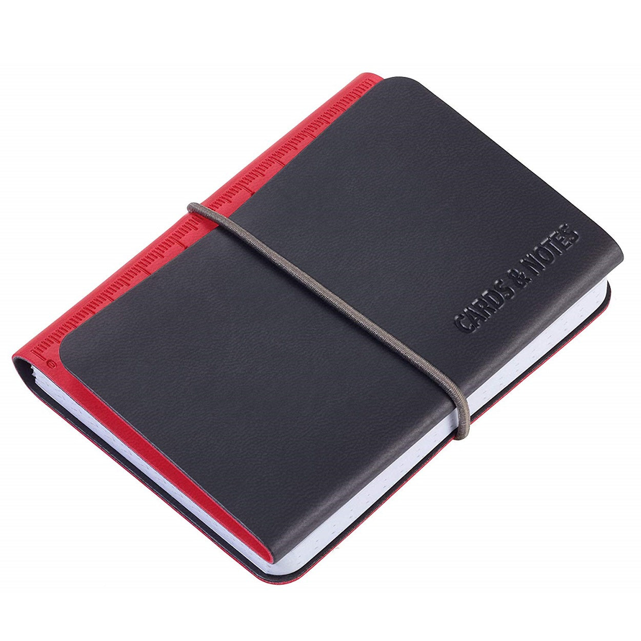 Demo - TROIKA Card Case Wallet and Notepad DIN A7 Red/Black