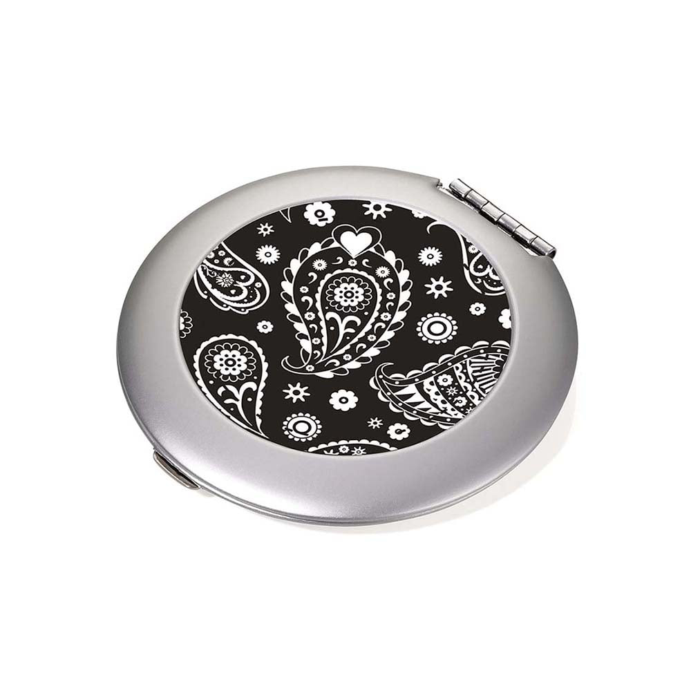 Troika Magnifying Pocket Mirror - Paisley Classic