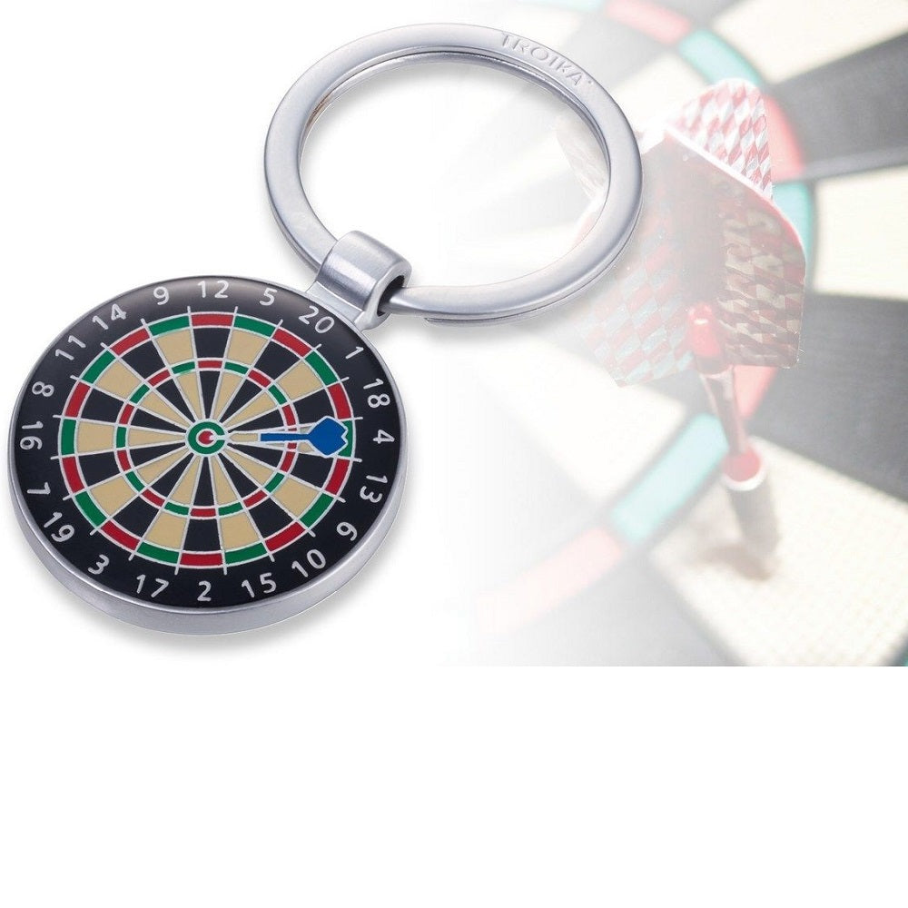 TROIKA Keyring DARTBOARD