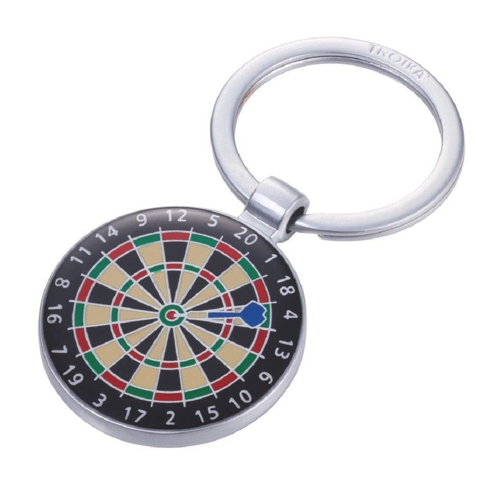 TROIKA Keyring DARTBOARD