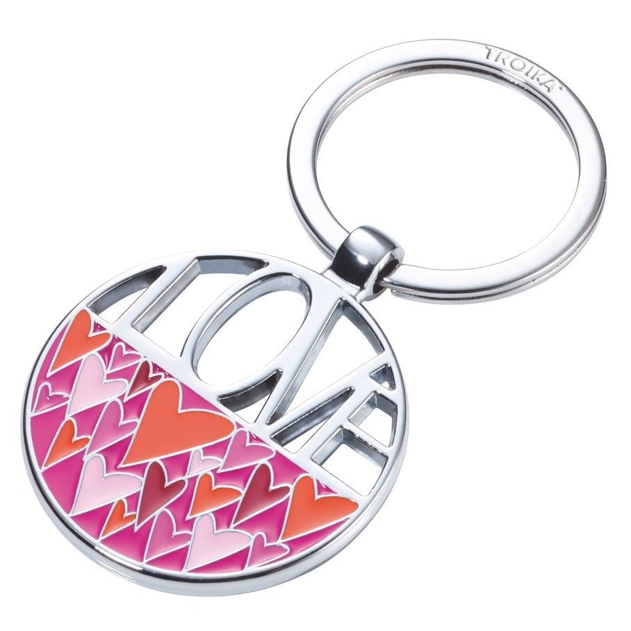 TROIKA Circle of Love Keyring