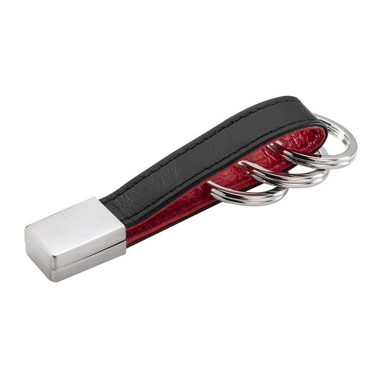 TROIKA Keyring Twist-Lock TWISTER RED PEPPER