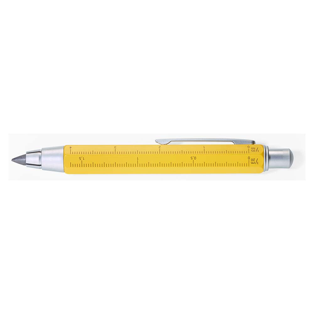 TROIKA Carpenter's Pencil Thick ZIMMERMANN 5,6 - Yellow