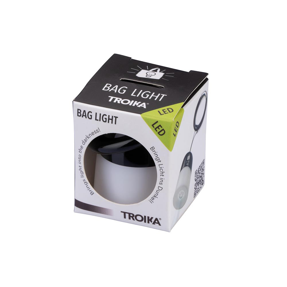 TROIKA Mini LED Bag Torch BAG LIGHT – Black