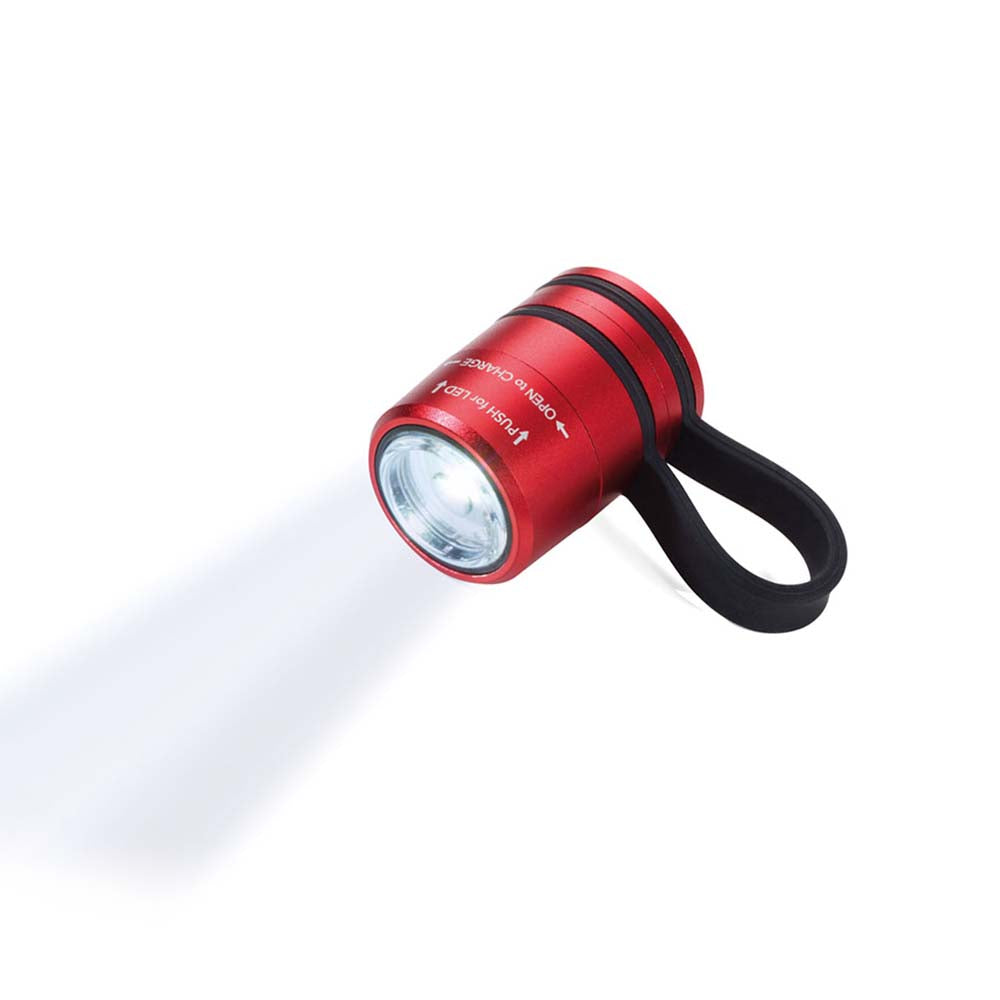 Demo - Troika Eco Run Mini Running Torch - Black & Red