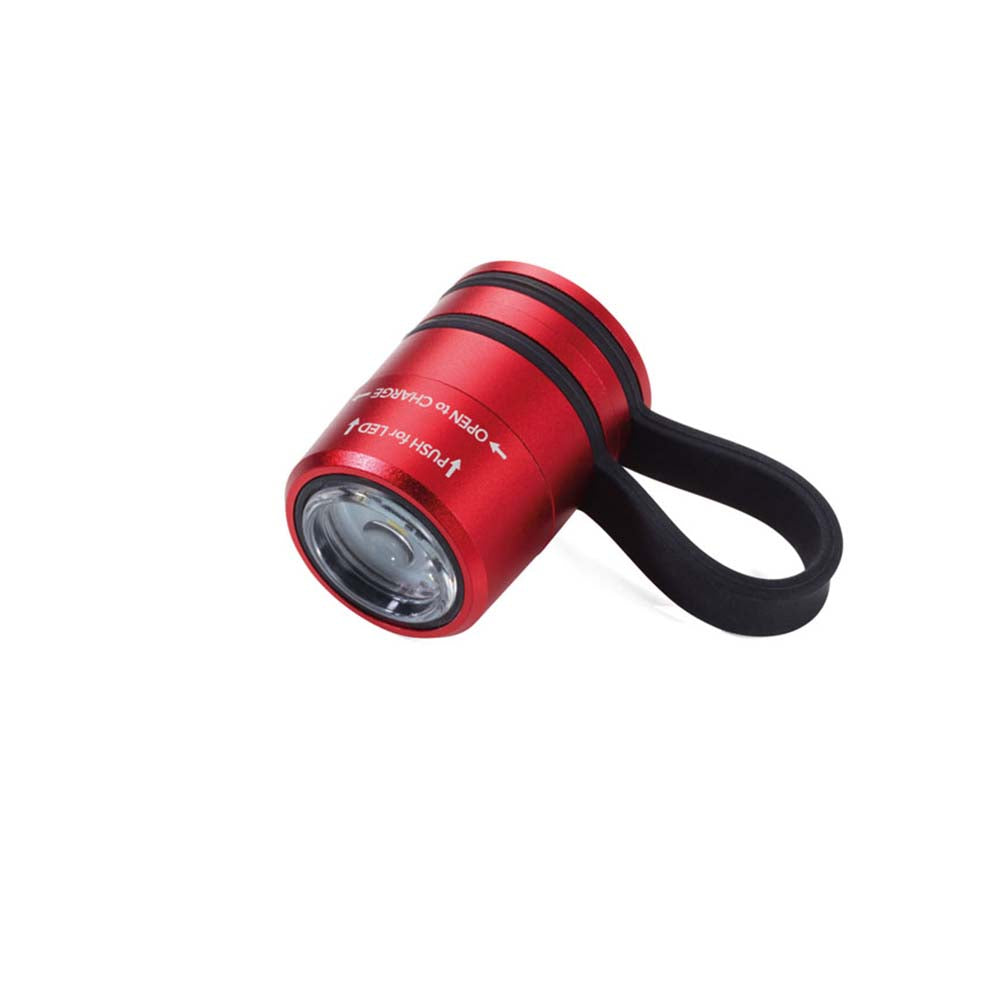 Demo - Troika Eco Run Mini Running Torch - Black & Red