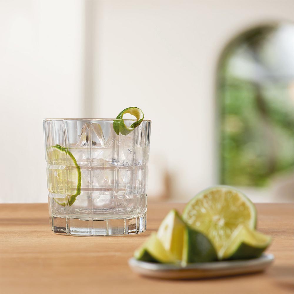 Leonardo Glass Tumbler Short Gin 360ml - Set of 2